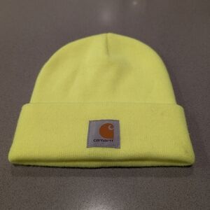 Carhartt Neon Yellow Knit Hat